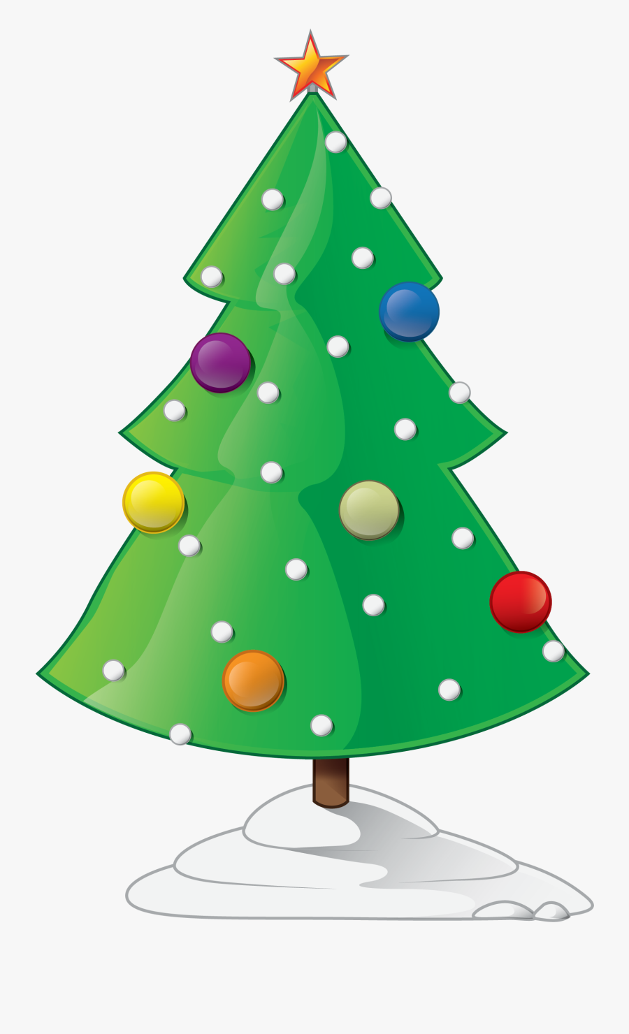 Showing Post & Media For Cartoon Christmas Ornament - Christmas Tree Animation Transparent, Transparent Clipart