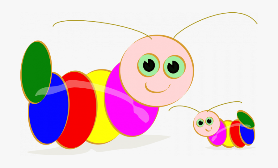 Transparent Worm Clipart - Clipart Of Caterpillar, Transparent Clipart