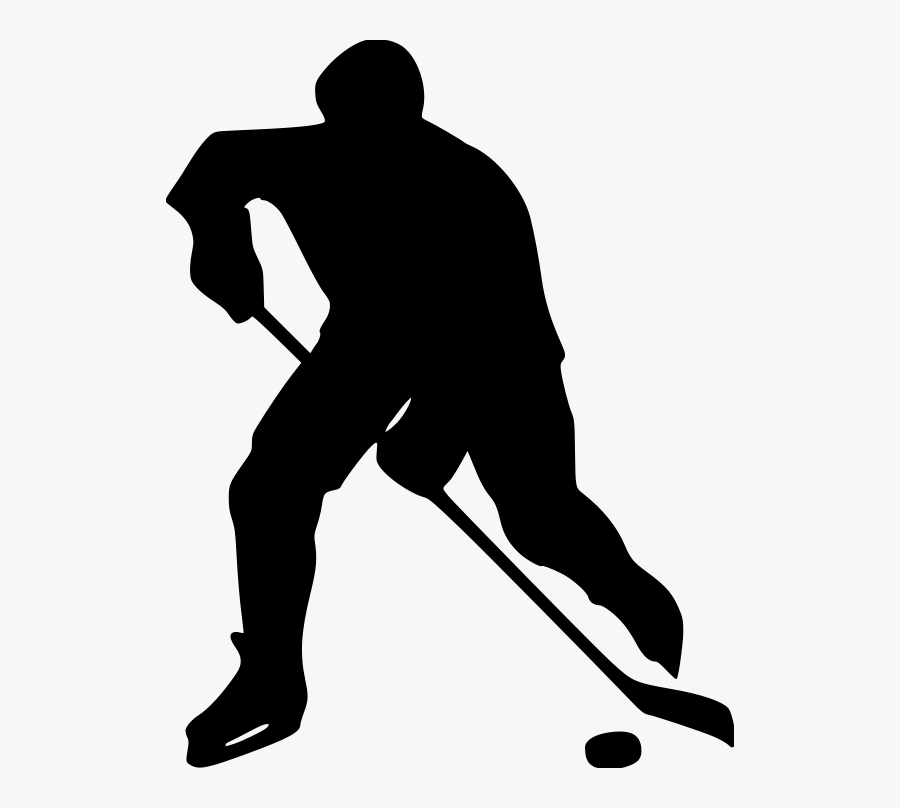Hockey-player File Size - Silhouette Of Ice Hockey Player , Free ...
