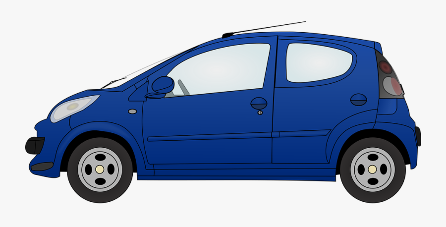 Collection Of 14 Free Acrasy Clipart Hatchback - Blue Car Vector Png, Transparent Clipart