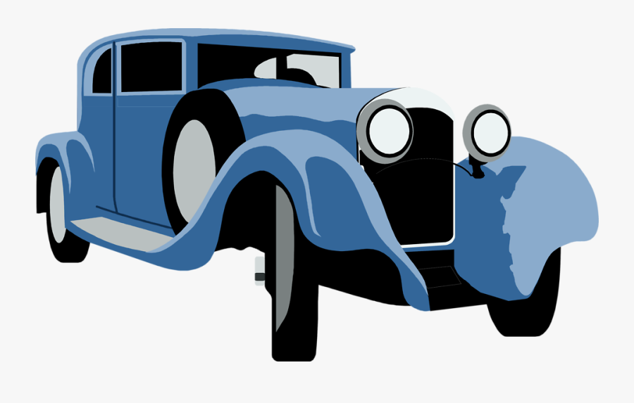 Car Antique - Classic Car Clipart Art, Transparent Clipart