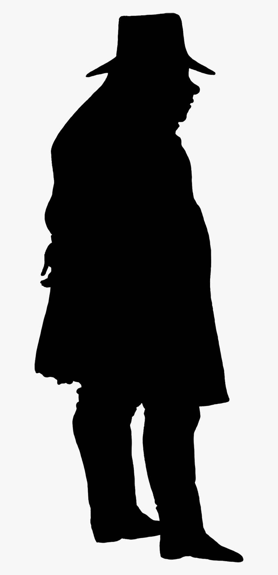 Man Silhouette Clipart, Cliparts Of Man Silhouette - Old Man Silhouettes Png, Transparent Clipart