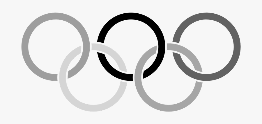 Olympic Rings Png Olympic Rings Black And White Png Free Transparent Clipart Clipartkey