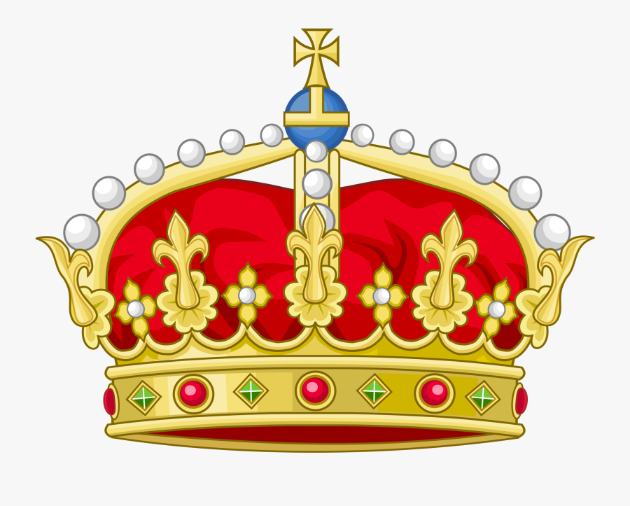 King Crown Cliparts - Coat Of Arms With Crown, Transparent Clipart