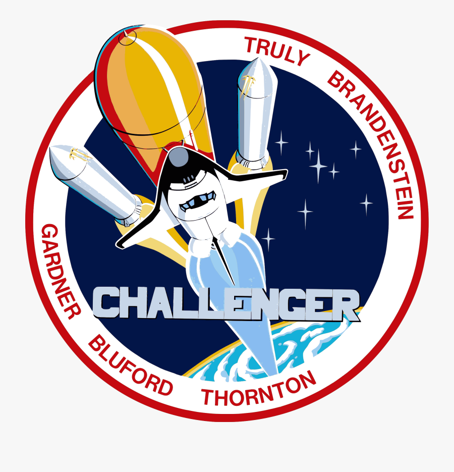 Sts-8 Patch - Sts 8 Challenger, Transparent Clipart