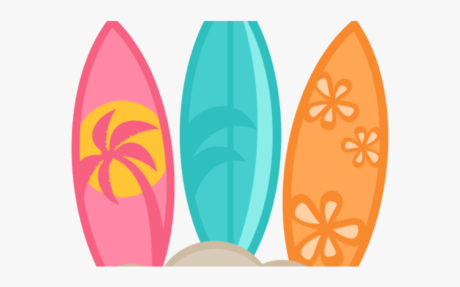 Surfer Clipart Svg - Transparent Background Surfboard Clipart, Transparent Clipart