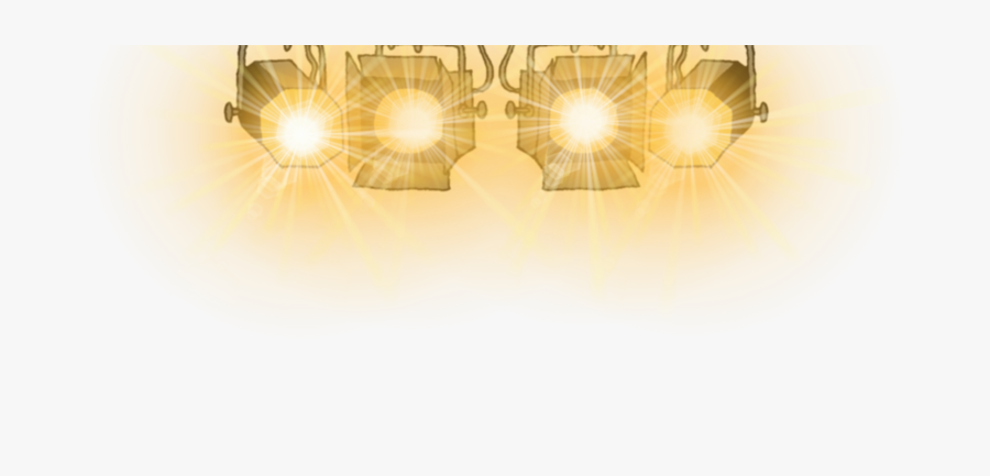 String Lights Png Transparent Picture - Gold Stage Light Png , Free