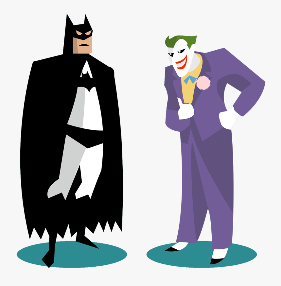 Clipart Transparent Download Joker Svg Batman - Clip Art, Transparent Clipart