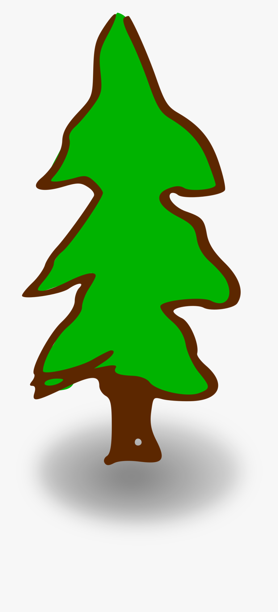 Clip Library Download Download Computer Icons Tree - Cartoon Christmas Tree With Transparent Background, Transparent Clipart