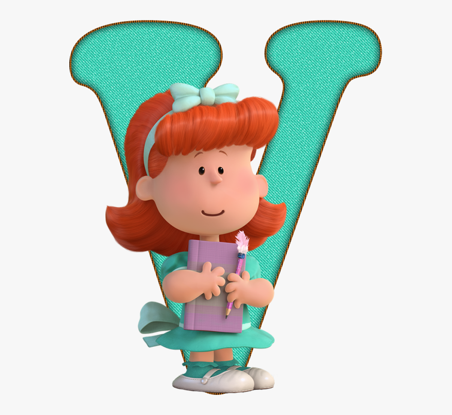 Little Red Haired Girl Peanuts - Peanuts Movie Little Red Haired Girl, Transparent Clipart