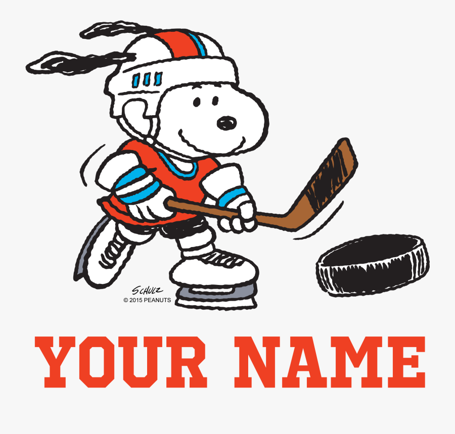 Snoopy Clipart Hockey - Tennis Stickers, Transparent Clipart