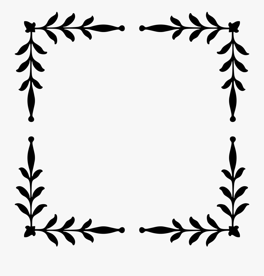 Decorative Clipart Simple - Decorative Lines Corner Transparent, Transparent Clipart