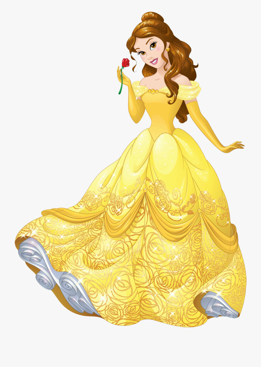 Transparent Belle Clipart - Belle Original Disney Princess, Transparent Clipart