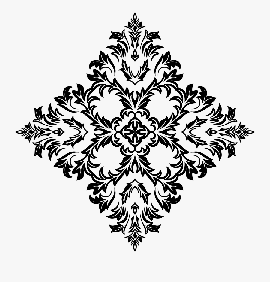 Transparent Decorative Png - Flourish Design, Transparent Clipart