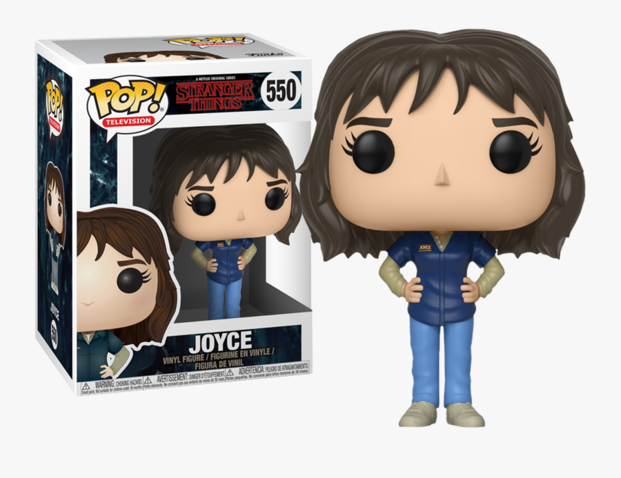 Joyce In Work Uniform Pop Vinyl Figure - Pop Vinyl Stranger Things, Transparent Clipart