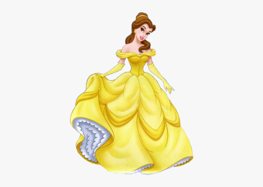 Belle Png - Belle - Yellow Dress Belle Beauty And The Beast Cartoon