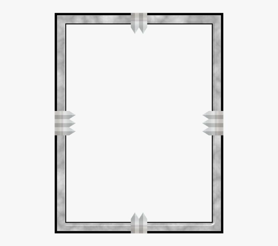 Picture Frames Computer Icons Decorative Arts Download - Metal Border Png, Transparent Clipart