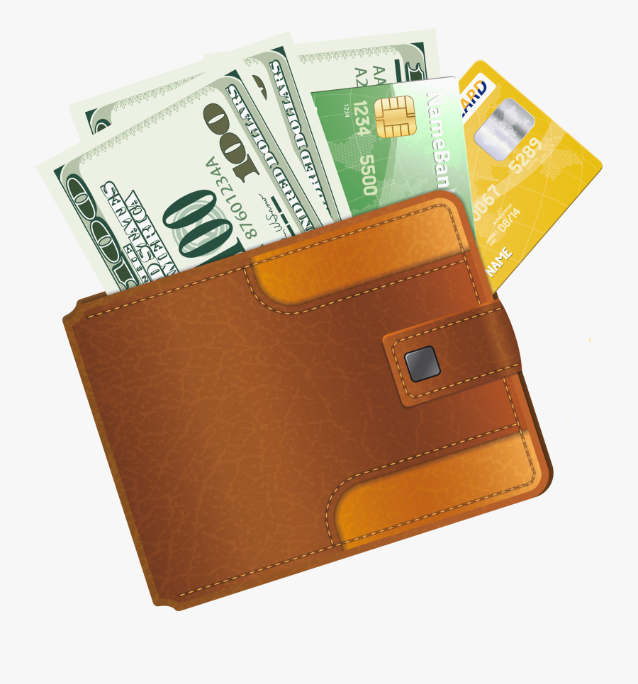 Wallet Clipart, Transparent Clipart