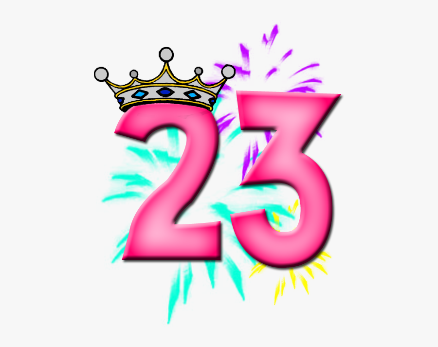 Happy Birthday To Me Today Is My 23rd Birthday I Was - Happy 23 Birthday To Myself, Transparent Clipart
