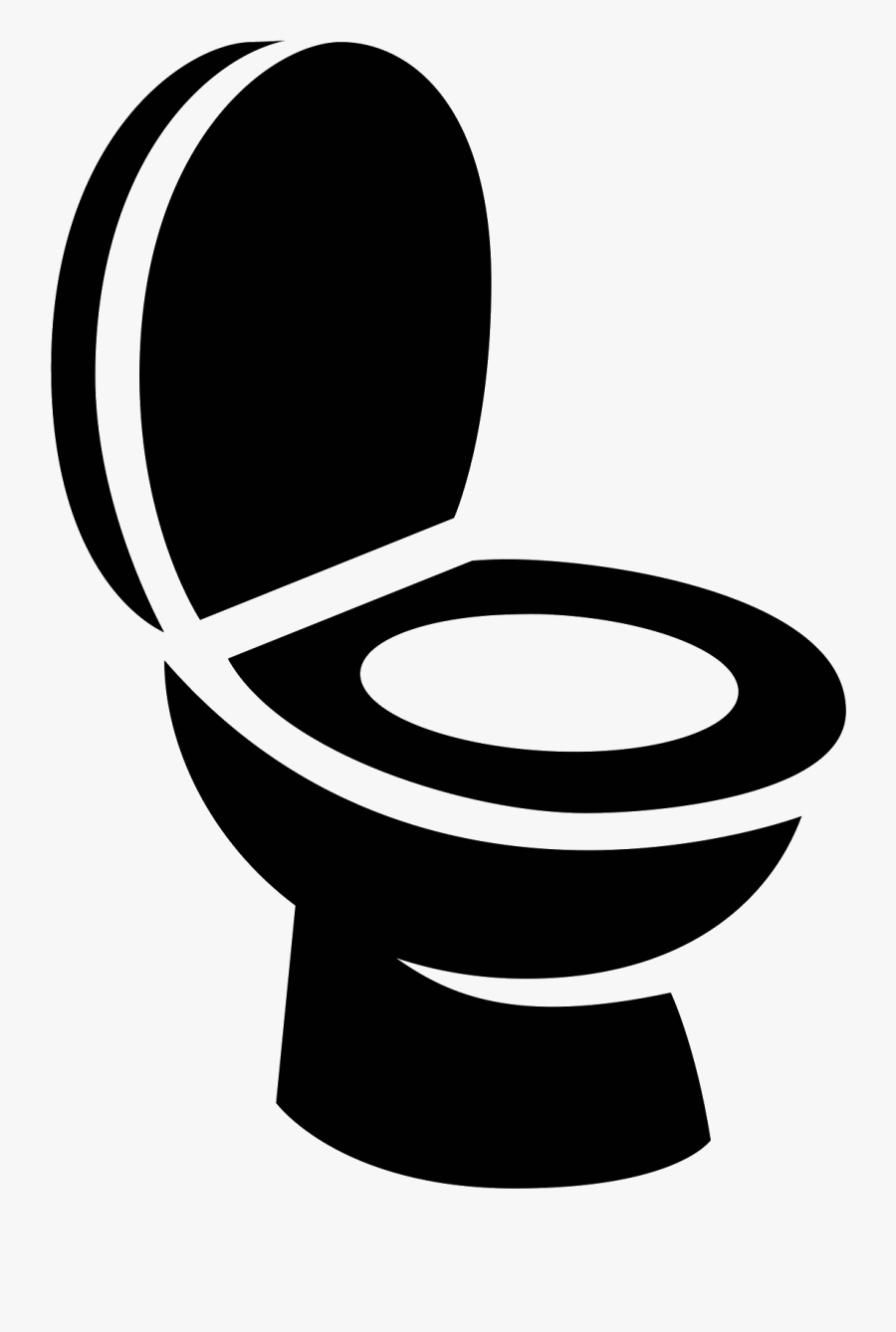 Flush Toilet Computer Icons Bathroom Clip Art - Toilet Bowl Icon Vector, Transparent Clipart