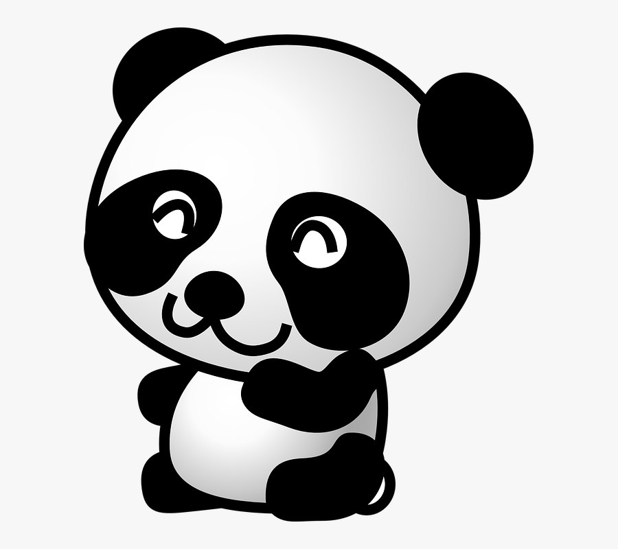 Panda Clipart, Transparent Clipart