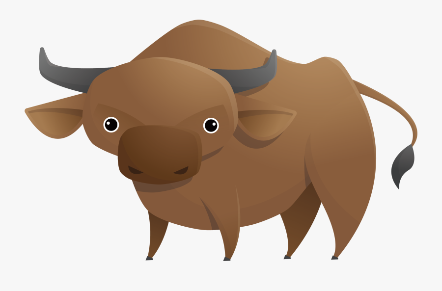 Bison Clipart Buffalo Animal - Desenho Boi Png, Transparent Clipart