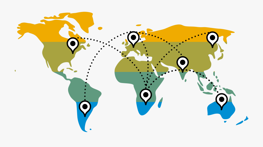 Tax Clipart Tariff - World Map, Transparent Clipart