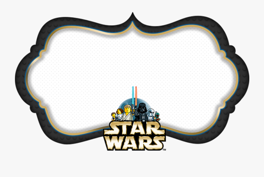 Lego Clipart Starwars - Frame Star Wars Png, Transparent Clipart