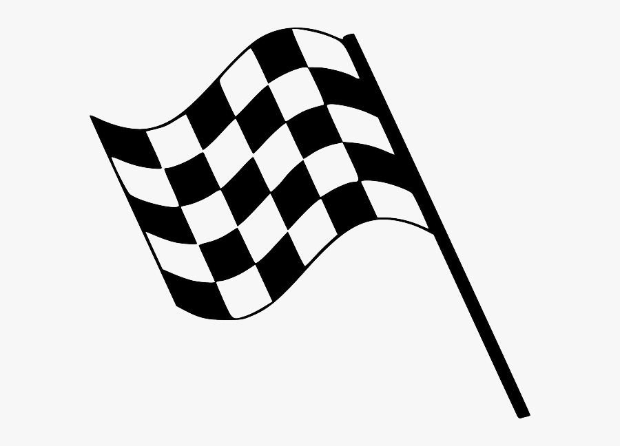 For All You Would Be - Clip Art Racing Flag, Transparent Clipart