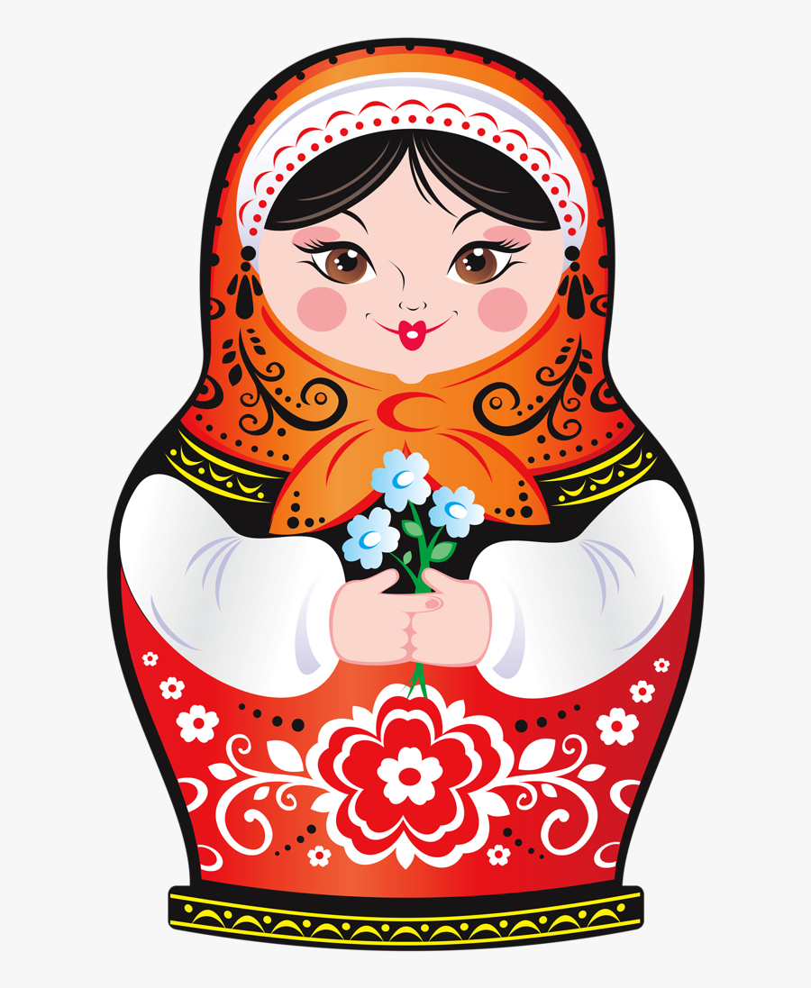 Russian Nesting Dolls Clipart - Russian Nesting Doll Clipart, Transparent Clipart