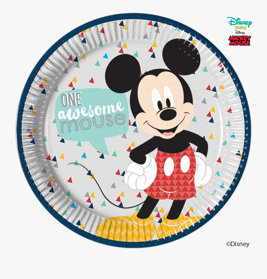 Disney Awesome Mickey Mouse Party Large Round Paper - Mickey Mouse Bubble Umbrellas, Transparent Clipart