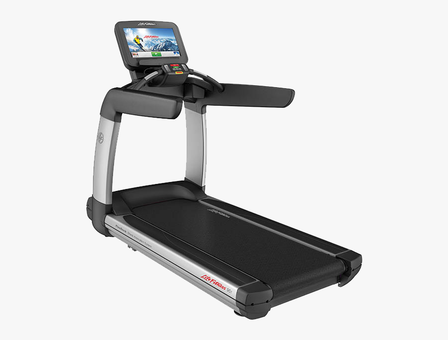 Life Fitness Platinum Club Treadmill With Discover - Life Fitness 95t Discover Se Treadmill, Transparent Clipart