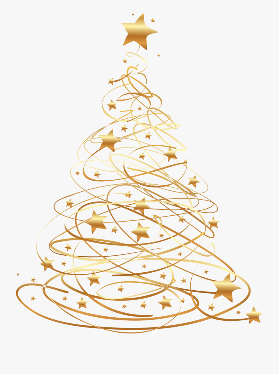 Transparent Red Christmas Tree, Transparent Clipart