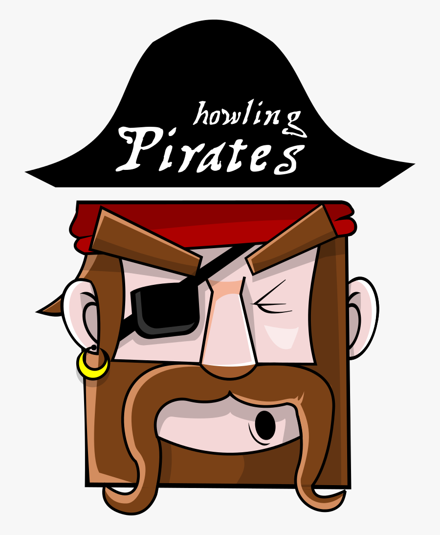 Moustache Clipart Pirate Shirt - Cartoon, Transparent Clipart