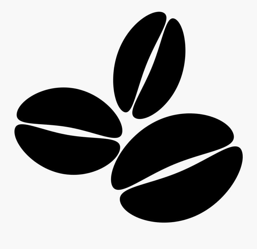 Download Coffee Bean Silhouette At Getdrawings - Coffee Bean Vector ...