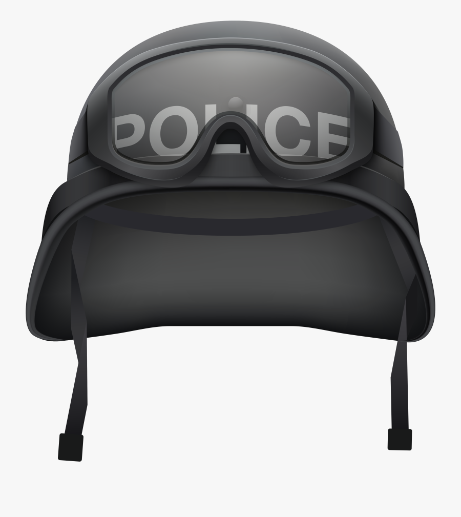 Helmets Police Helmet Custodian Motorcycle Officer - Riot Police Helmet Png, Transparent Clipart