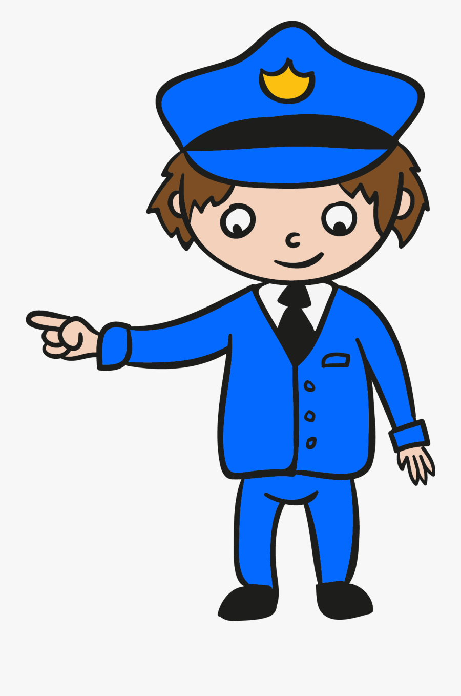 Clip Stock Police Officer Clip Art - Transparent Police Officer ...