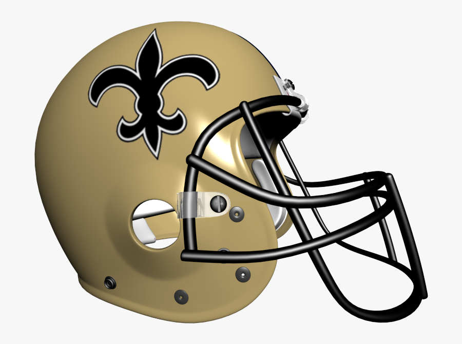 Saints Football Clipart - Nfl Team Helmet Png, Transparent Clipart