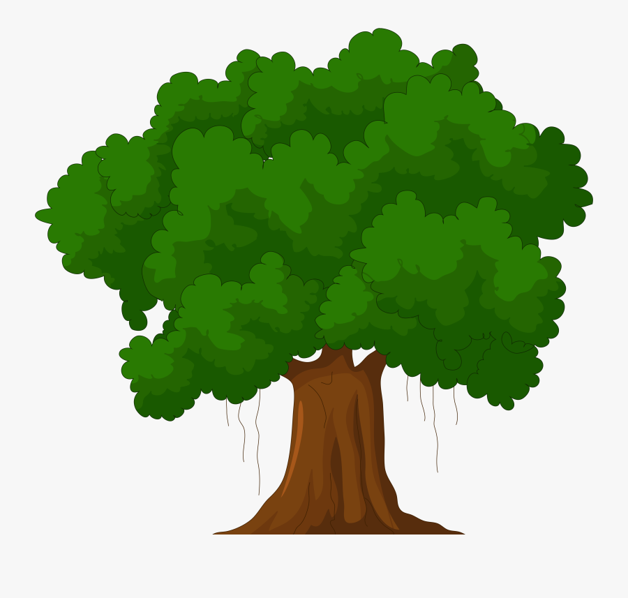 Cartoon Green Tree Png Clipart - Family Tree Clipart, Transparent Clipart
