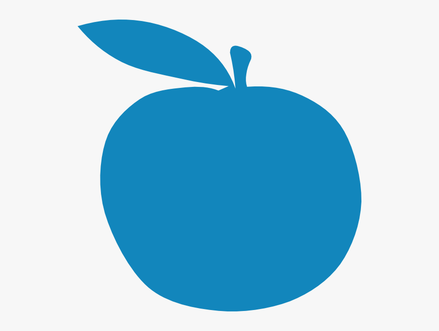 Apple Clip Art At - Blue Apple Clipart, Transparent Clipart