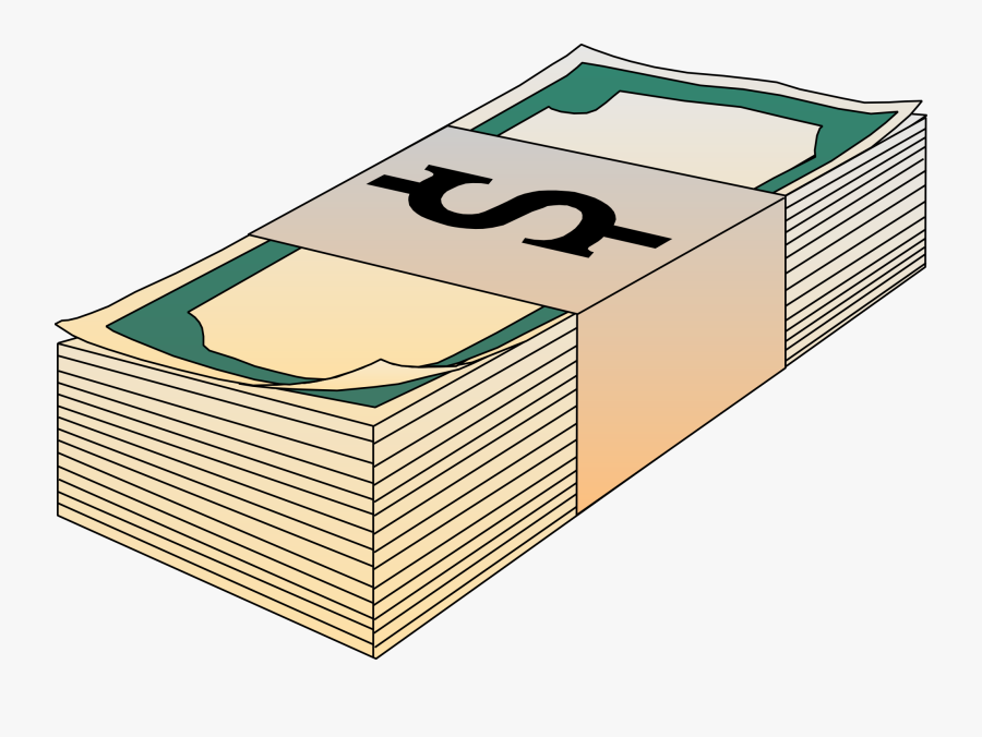 Stack - Of - Money - Clipart - Png - Money Stack Clip Art, Transparent Clipart