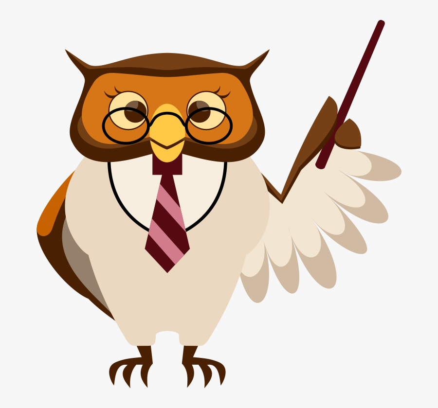 Teacher Teaching Clipart Free Download Clip Art - Did You Know Owl, Transparent Clipart