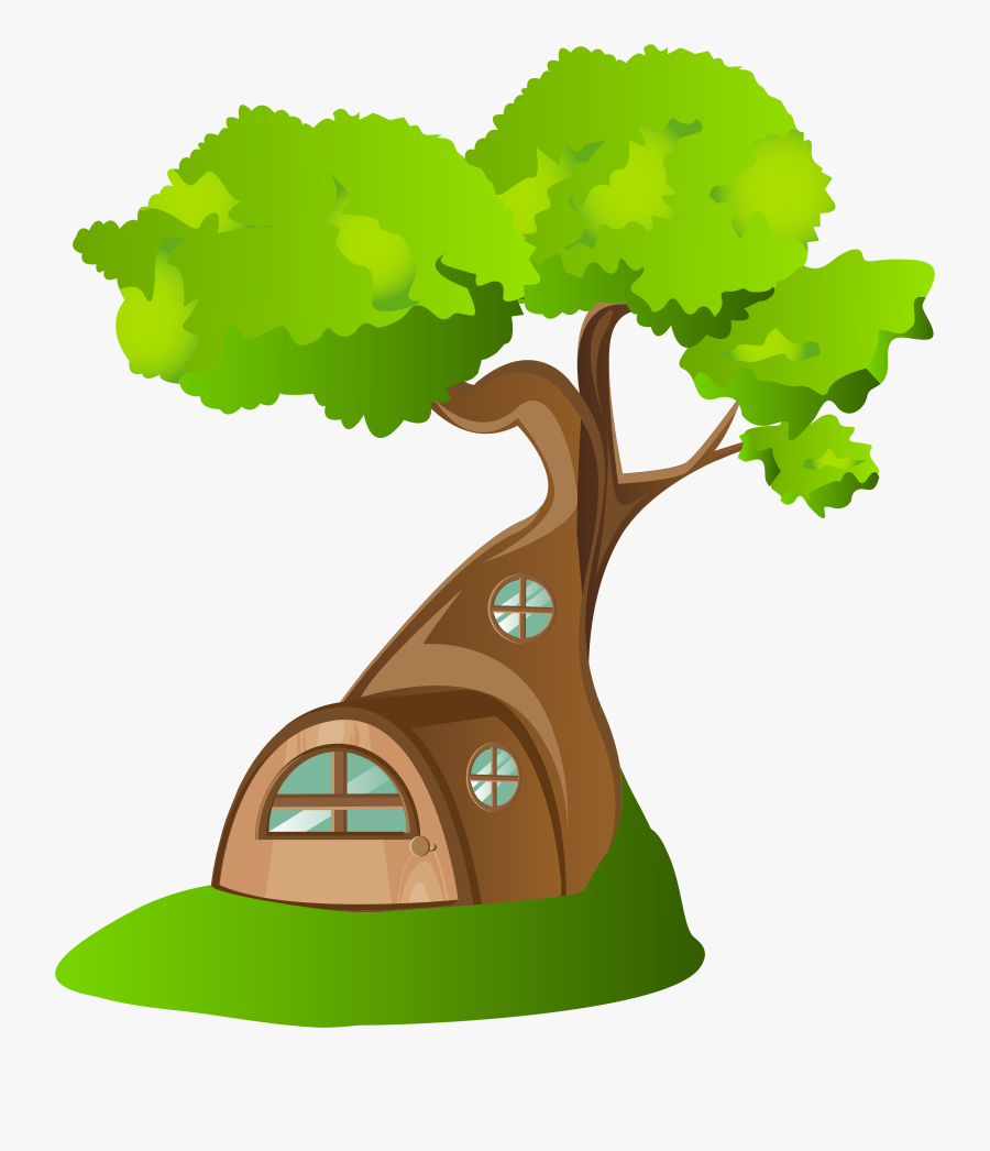 Tree Clipart Png - Tree House Clipart Png, Transparent Clipart