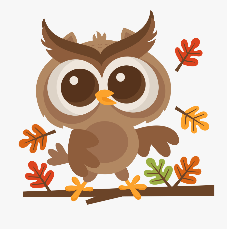 Clipart Thanksgiving Clipart Owl - Fall Clip Art Owl, Transparent Clipart