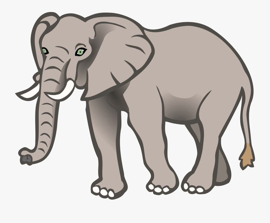 Elephant Cliparts For Free Elephants Clipart Water - Coloured Picture Of Elephant, Transparent Clipart