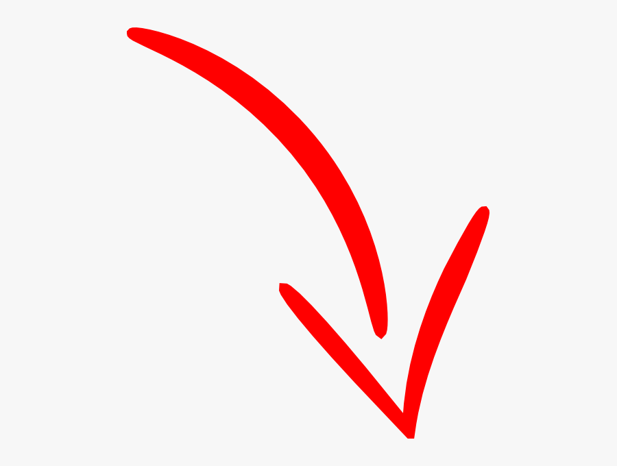 Red Youtube Arrow Png, Transparent Clipart