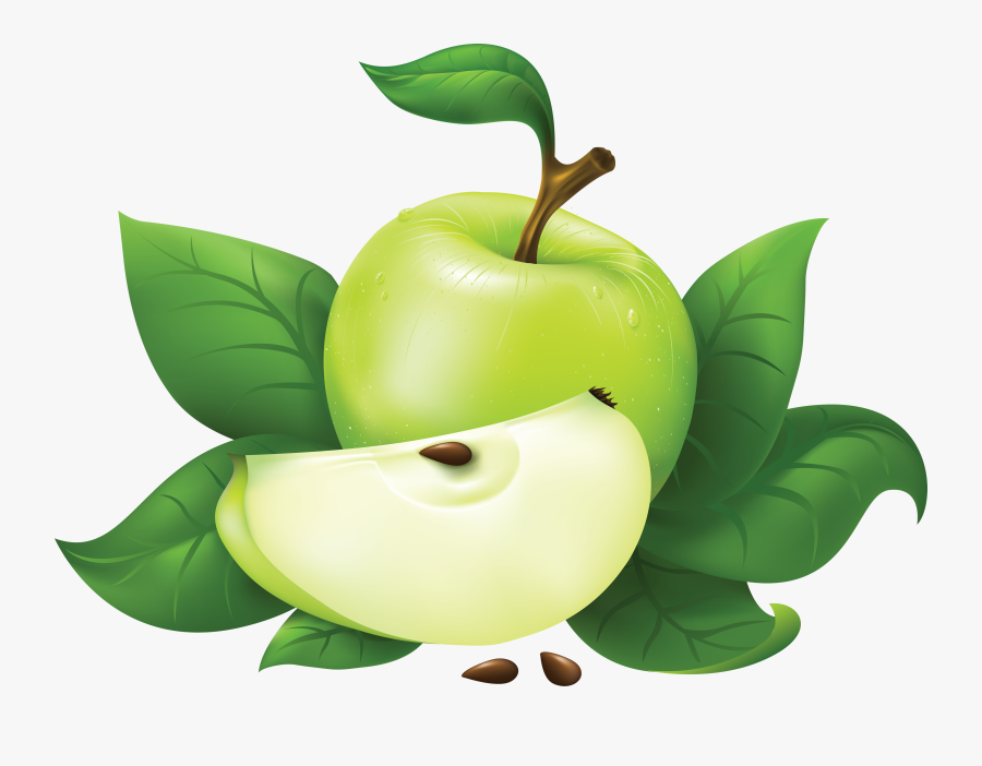 Pin By Hopeless On - Green Apple Images Free, Transparent Clipart