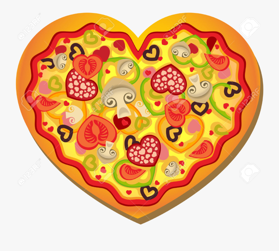 Pizza Alfa Img Showing Gt Valentine Heart Clip Art Love You With