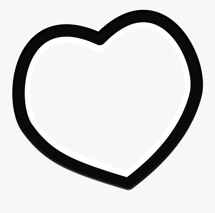 Black Heart Clip Art Free - Heart, Transparent Clipart