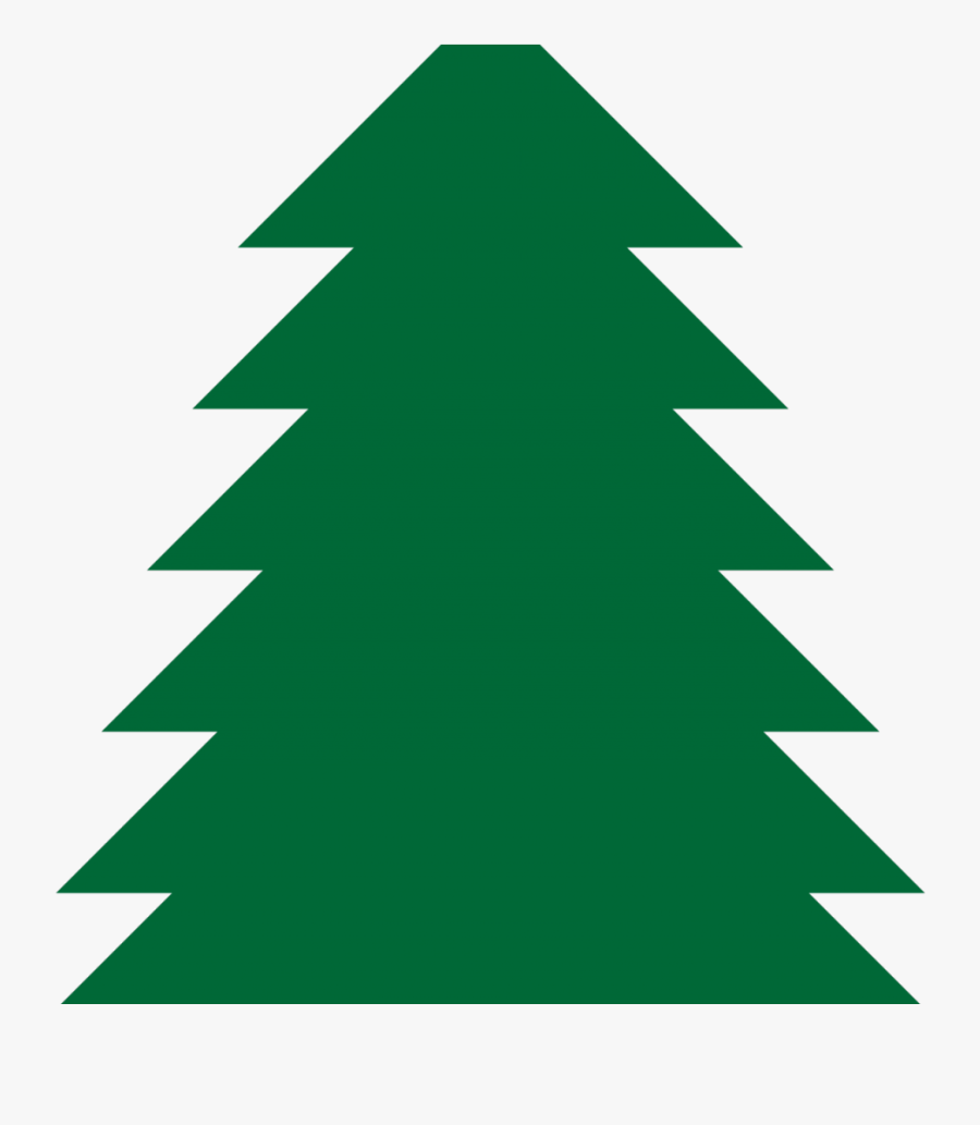 Green Christmas Tree Clipart, Hd Png Download , Png - Arvore Pinheiro Desenho Png, Transparent Clipart